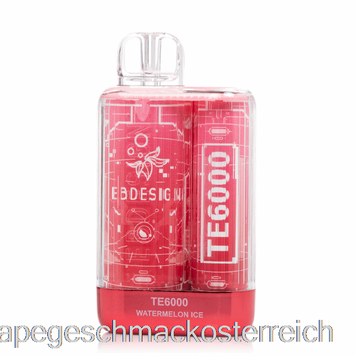 Eb Te6000 Einweg-Wassermelonen-Eis-Vape-Geschmack